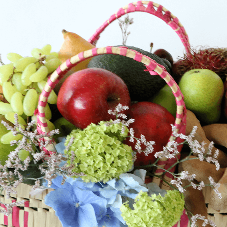Harvest Fruit Basket_1 Close Up of Fruit Basket