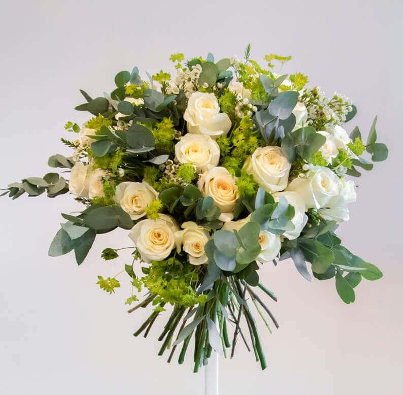 Bremen light yellow and green bouquet