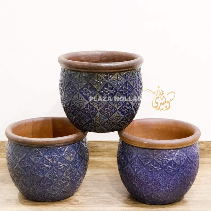Blue port Blue Plant pots