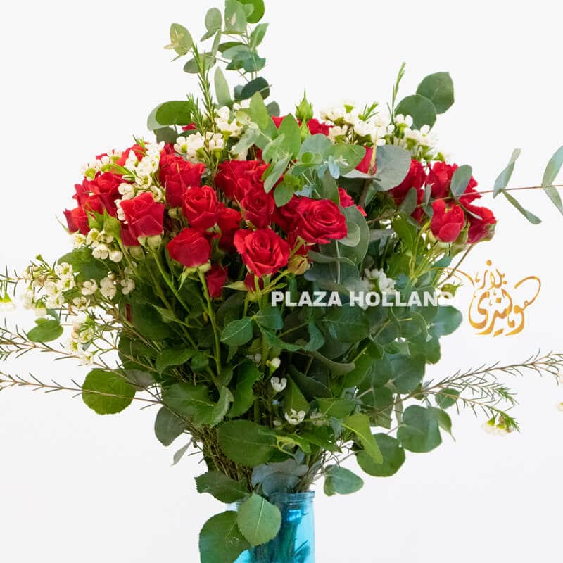 S1 close up of spray roses