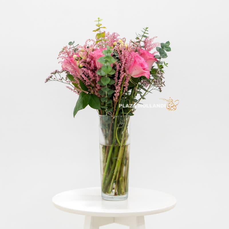 3.2 Pink Flowers Bouquet - Plaza Hollandi