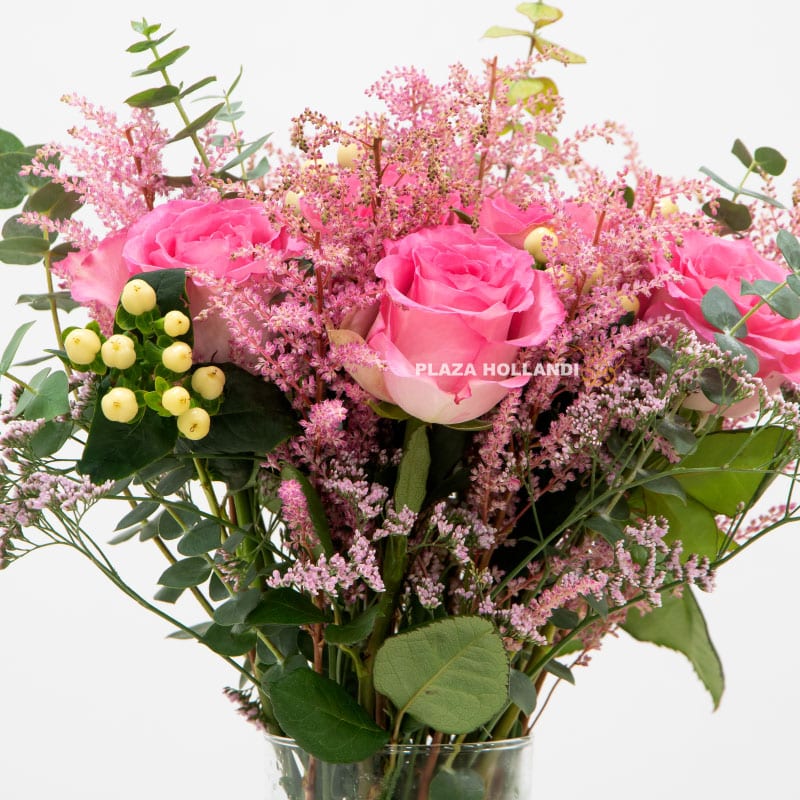 3.4 Pink Flowers Bouquet - Plaza Hollandi
